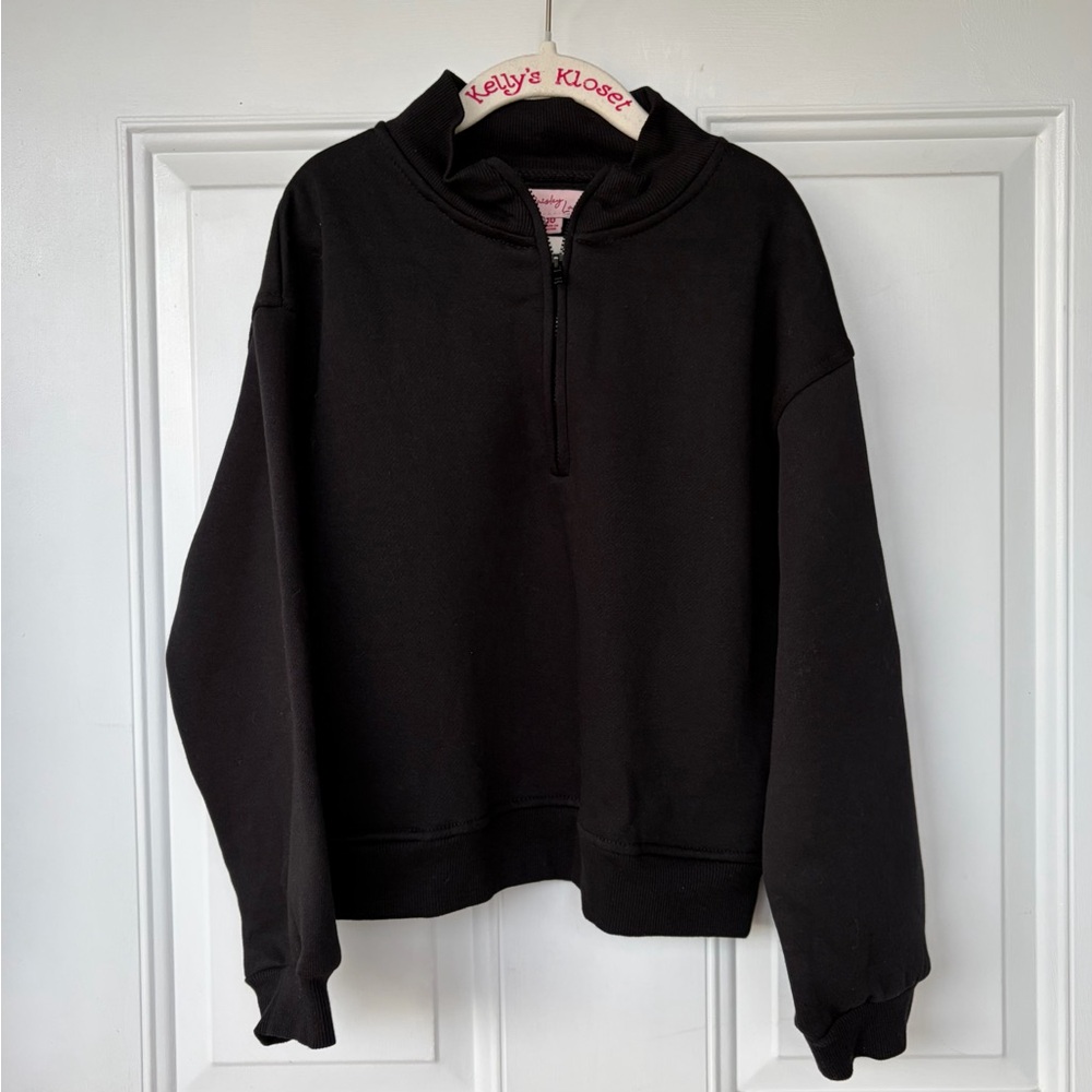 •Paisley Lane• Girl’s NWT Quarter-Zip Sweatshirt - Size 10